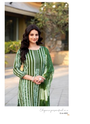 Nisha vol 4 by Mystic 9 premium cotton Original wax batik Kurti pant and dupatta catalogue at amavi expo  readymade suit catalogs