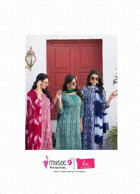 Nisha vol 5 by Mystic 9 Premium cotton wax batik fancy readymade suit catalogue at low rate readymade suit catalogs