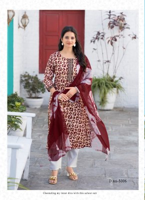 Nisha vol 5 by Mystic 9 Premium cotton wax batik fancy readymade suit catalogue at low rate readymade suit catalogs
