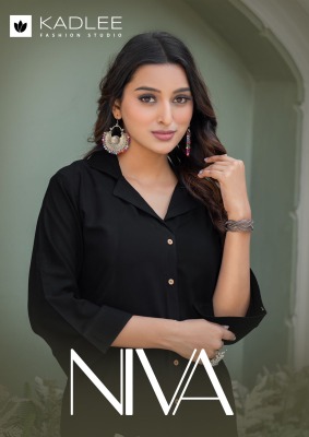 Niva by Kadlee Printed handwork reyon co ord set catalogue at affordable rate wholesale catalogs