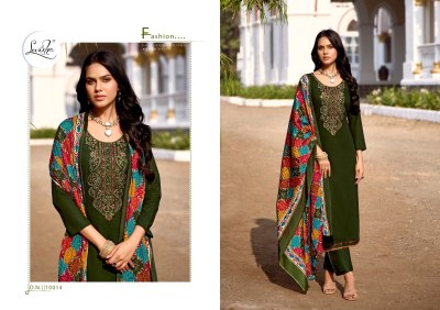 Nivisha vol 10 by Levisha Pure reyon slub unstitched suit catalogue at affordable rate salwar kameez catalogs