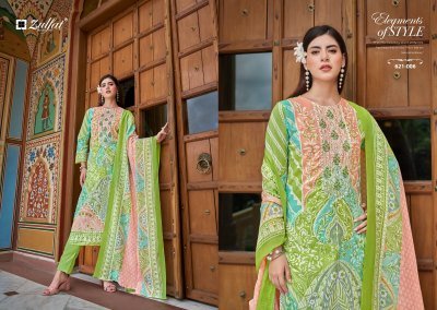 Noor by Zulfat Pure Cotton Exclusive Printed unstitched dress material catalogue at affordable rate salwar kameez catalogs