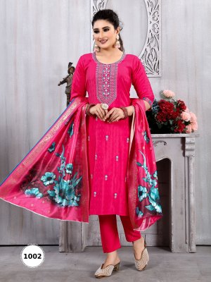 Noor vol 1 by Krishna Trendz Exclusive readymade suit with digital printed dupatta catalogue kurti pant with dupatta Catalogs
