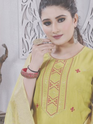 Noor vol 1 by Krishna Trendz Exclusive readymade suit with digital printed dupatta catalogue kurti pant with dupatta Catalogs