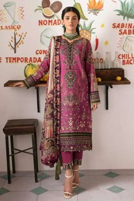 Noori Art By Viona Suit Lamh e Kashmir 9000 velvet Embroidery Patch work Pakistani Suits Amavi