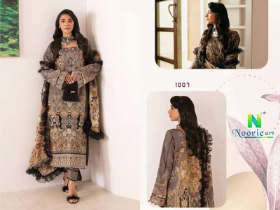 Noori Art By Viona Suit Lamh e Kashmir 9000 velvet Embroidery Patch work Pakistani Suits pakistani suit catalogs