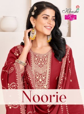 Noori by KF Exclusive Embroidered top pant with dupatta catalogue at affordable rate Amavi