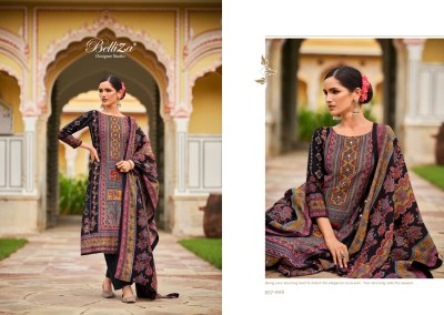 Nusrat by Belliza Pure modal silk Digital printed unstitched dress material catalogue at affordable rate salwar kameez catalogs