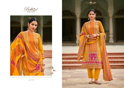 Nusrat by Belliza Pure modal silk Digital printed unstitched dress material catalogue at affordable rate salwar kameez catalogs