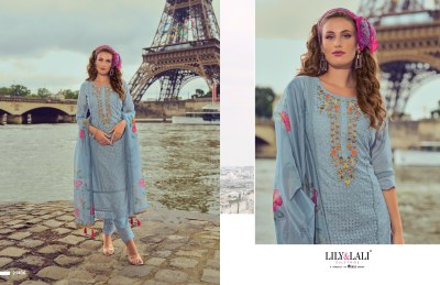 Nusrat by Lali and lily handwork fancy kurti pant and dupatta catalogue at amaviexpo kurti pant with dupatta Catalogs