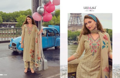 Nusrat by Lali and lily handwork fancy kurti pant and dupatta catalogue at amaviexpo kurti pant with dupatta Catalogs