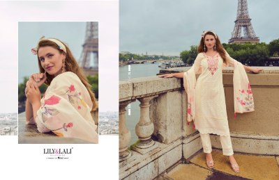 Nusrat by Lali and lily handwork fancy kurti pant and dupatta catalogue at amaviexpo kurti pant with dupatta Catalogs