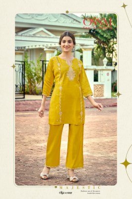 OSSM CELEBRATION VOL 2 Cord Set Viscos Roman Silk  CATALOGS WHOLESALE RATE  co ord set catalogs