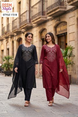 OSSM Combo Set Rayon Discharge Print Kurti Pant Collection kurtis catalogs