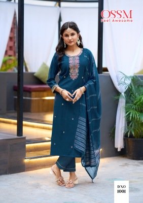  OSSM Gungun Luxuria Premium Vatican Silk Festival Set with Heavy Embroidery And Silk Jacquard Dupatta Wholesale kurtis catalogs