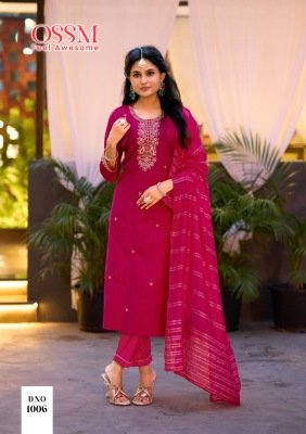  OSSM Gungun Luxuria Premium Vatican Silk Festival Set with Heavy Embroidery And Silk Jacquard Dupatta Wholesale kurtis catalogs