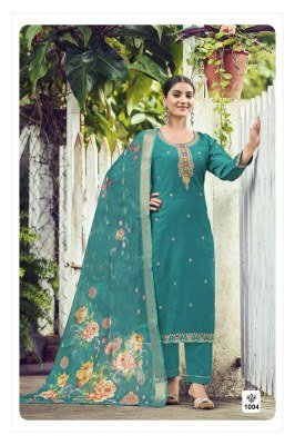 OSSM Meher Festive Collection Heavy Embroidered Pure Viscose Roman Silk Suit with Pant Pocket And Digital Chanderi Jacquard Dupatta Wholesale  kurtis catalogs