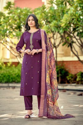 OSSM Mohey Vol 02 Festive Collection Viscos Roman Silk Sleeve Kurti with Heavy Embroidery And Pant Pocket, Jacquard Digital Print Dupatta Wholesale kurtis catalogs