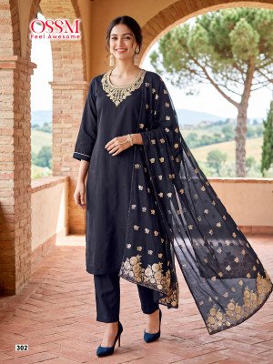 OSSM NARGIS Vol-03  3-Piece Suit Set with Pant Pocket kurti pant with dupatta Catalogs