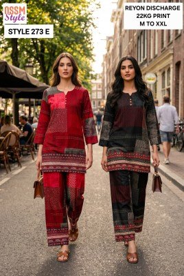 OSSM Rayon Discharge Print Combo Set Collection ( wholesale catalogs
