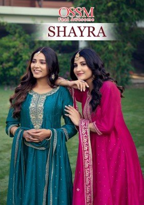 OSSM Shayra Festive Vichitra Silk Ethnic Set  Heavy Embroidery Design  Astar And Embroidered Dupatta Wholesale Ossm Kurti catalogue