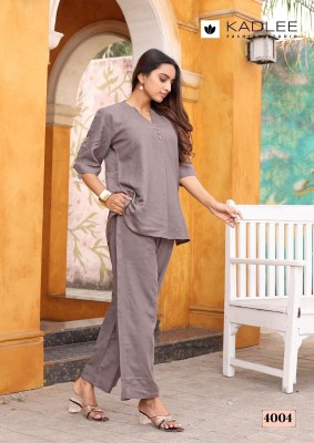 Olivia by Kadlee Exclusive Plain trendy Co ord set catalogue at affordable rate co ord set catalogs