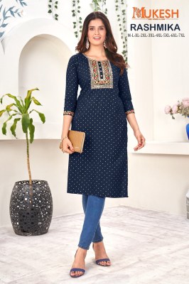 Only kurti by Rashmika quarding embroidered with sequence kurti catalogue at low rate  kurtis catalogs