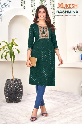 Only kurti by Rashmika quarding embroidered with sequence kurti catalogue at low rate  kurtis catalogs