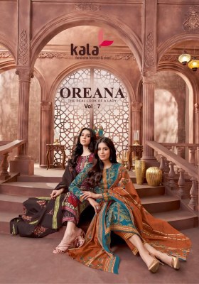 Orena vol 7 by kala exclusive jaipuri cotton dress material catalogue Amavi