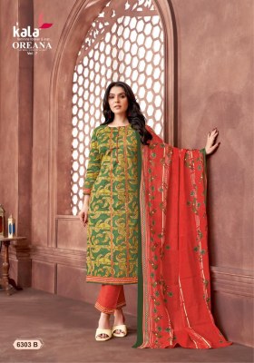 Orena vol 7 by kala exclusive jaipuri cotton dress material catalogue salwar kameez catalogs
