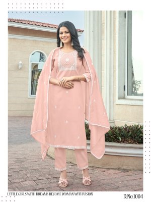 Ornet by Vitara fashion embroidered fancy kurti pant and dupatta catalogue at low rate readymade suit catalogs