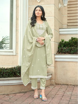 Ornet by Vitara fashion embroidered fancy kurti pant and dupatta catalogue at low rate readymade suit catalogs