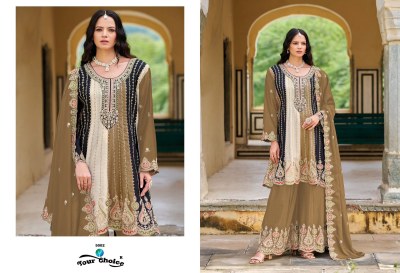 Orra 5 by Your Choice embroidered suit with festival collection on amavi Expo readymade suit catalogs