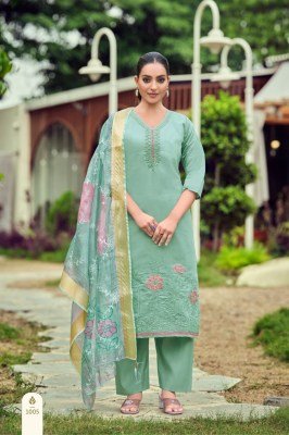 Ossm Rangeela Festive Charm Viscos Roman Silk Suit with Hand Embroidery And Designer Pocket Pant Dupatta Wholesale kurtis catalogs