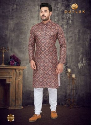 Outluk 104, 105 luanching cotton with digital print kurta payjama catalogue at wholesale price Outluk  