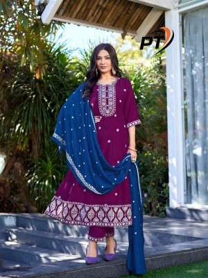 Padmavati Textiles Rashmika Vol 1 Vichitra Silk Salwar Suit Catalogue Wholesale Rate  readymade suit catalogs