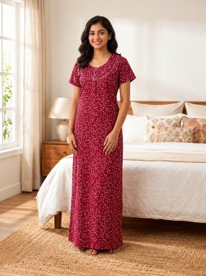 PIPIN Nighty Collection Rajwadi Cotton Nighty with Pocket night wear catalogs
