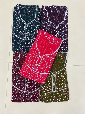 PIPIN Nighty Collection Rajwadi Cotton Nighty with Pocket night wear catalogs