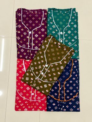 PIPIN Nighty Collection Rajwadi Cotton Nighty with Pocket night wear catalogs