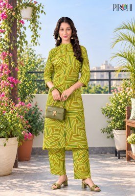 PIROHI KIMORA Pick and Choose 3-Piece Viscose Print Top Bottom Combo Set Size wise Combo Set