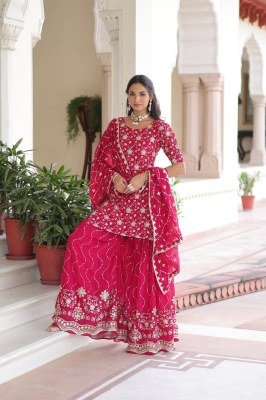 PREMIUM DESIGNER READYMADE TOP SHARARA DUPATTA COLLECTIONS 2025 readymade suit catalogs