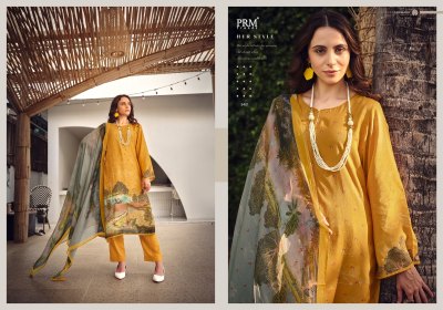 PRM Trendz present Flori pure musline silk digital print with heavy khatli work unstitched suit catalogue pakistani suit catalogs