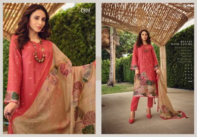 PRM Trendz present Flori pure musline silk digital print with heavy khatli work unstitched suit catalogue pakistani suit catalogs