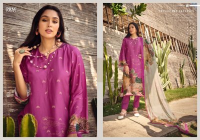 PRM Trendz present Flori pure musline silk digital print with heavy khatli work unstitched suit catalogue pakistani suit catalogs