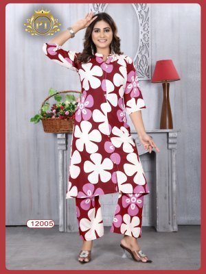 PT Dulhari Vol 10 Rayon ODP Print Kurti Plazzo Set Wholesale Amavi