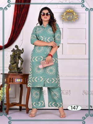 PT Preet Vol 1 Classic Cotton Flex Top And Bottom Set Wholesale kurtis catalogs