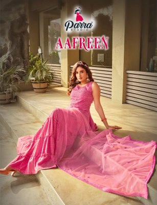 Paara studio by aafreen vol 1 presenting designer sarara suit catalog at wholesale price Amavi