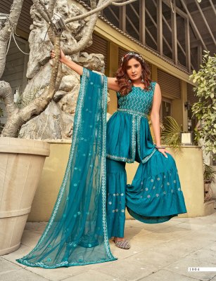 Paara studio by aafreen vol 1 presenting designer sarara suit catalog at wholesale price kurtis catalogs