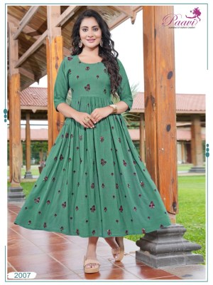 Paavis by Maisha present launch new rinkle cloth printed ghera style kurti catalogue at low rate kurtis catalogs