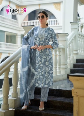 Padma Vol 1 by Mystic 9 Premium Quality Foil printed readymade suit collection at amavi expo readymade suit catalogs